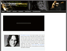 Tablet Screenshot of chanodominguez.net